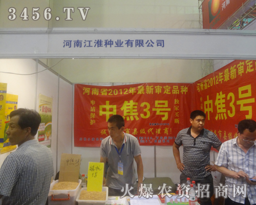 江淮種業(yè)盛裝參展2013河南夏季種子會(huì)
