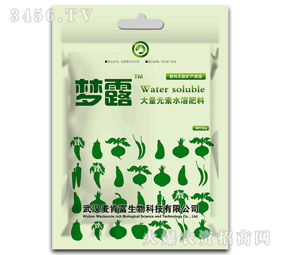 大量元素水溶肥料15-15-30+TE-夢露-普田農業(yè)