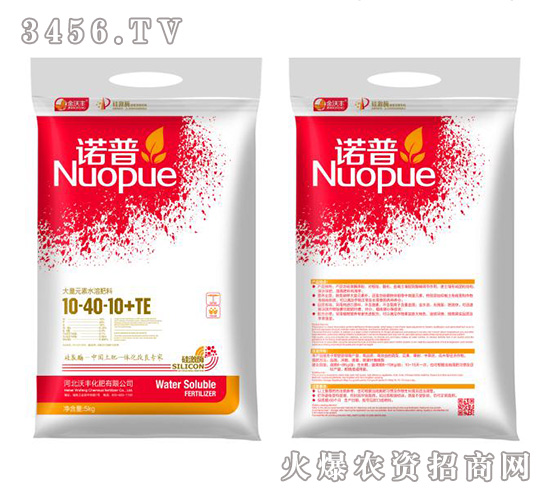 大量元素水溶肥料10-40-10+TE-諾普-金沃豐