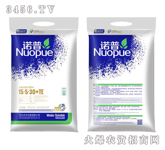 大量元素水溶肥料15-5-30+TE-諾普-金沃豐