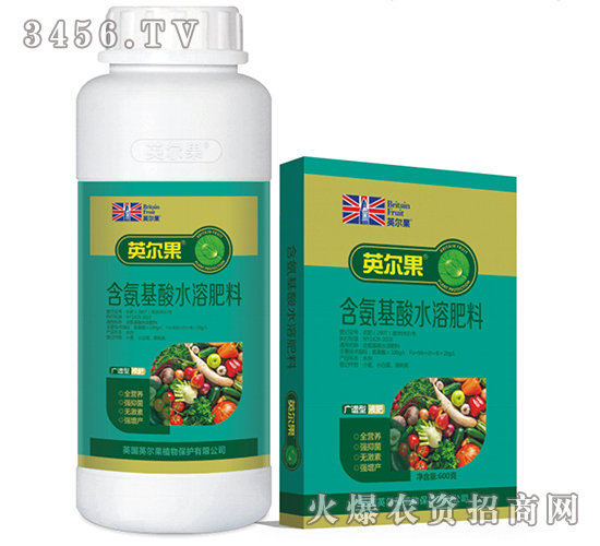 廣譜型含氨基酸水溶肥料-英爾果