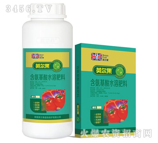番茄專用含氨基酸水溶肥料-英爾果