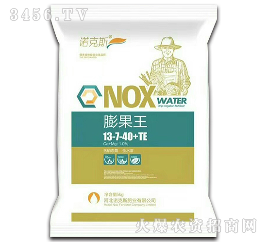 大量元素水溶肥13-7-40+TE-膨果王-金匠星
