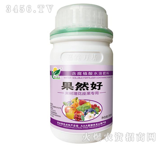 含腐植酸水溶肥料-果然好-金正達(dá)農(nóng)