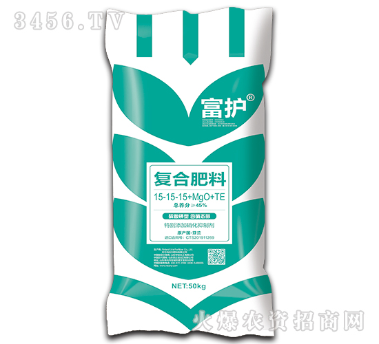 硫酸鉀型復(fù)合肥料15-15-15+MgO+TE-富護(hù)-恩正