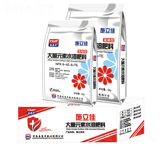 高磷型大量元素水溶肥料8-42-8+TE-施立佳-易萊豐