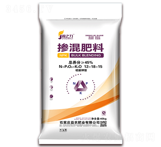 摻混肥料12-18-15-稼之力-益農(nóng)肥業(yè)