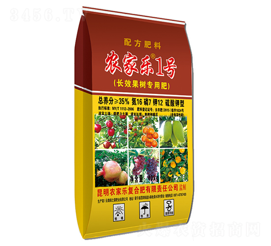 長效果樹專用肥16-7-12-農(nóng)家樂1號