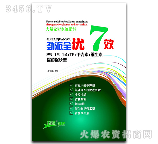 ����Ԫ��ˮ�ܷ���25-15-14+TE-����ȫ��(y��u)7Ч-�������