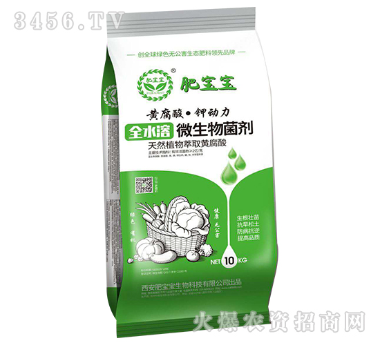 全水溶微生物菌劑（綠袋）-黃腐酸·鉀動力-肥寶寶