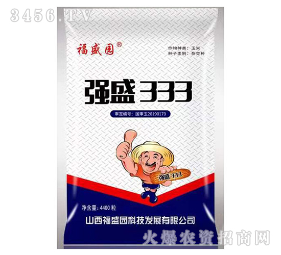 強盛333-玉米種子-山西農(nóng)資