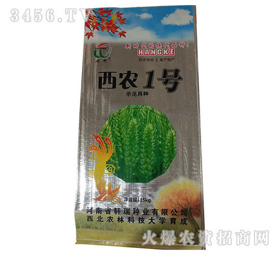 西農(nóng)1號(hào)-小麥種子-軒瑞種業(yè)