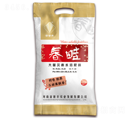 春畦·高鉀型大量元素水溶肥13-4-40+TE-普豐農(nóng)業(yè)