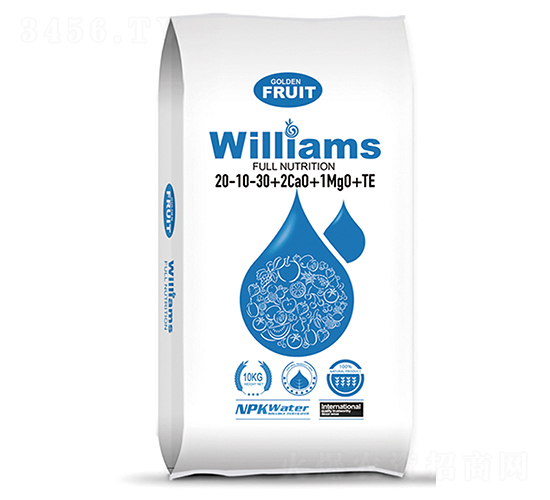 大量元素水溶肥料20-10-30+2CaO+1MgO+TE-微廉仕-仕姆肥料