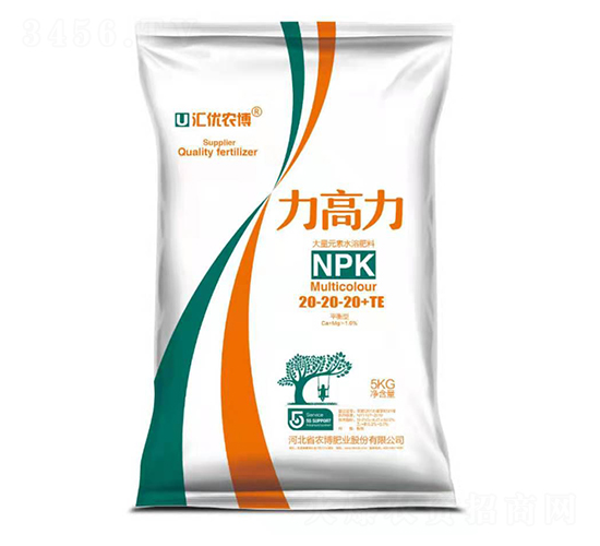 大量元素水溶肥料20-20-20+TE-力高力-農(nóng)博肥業(yè)
