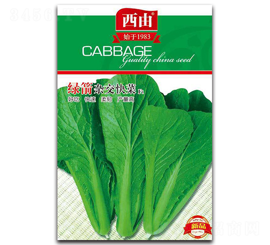 綠箭雜交快菜-白菜種子-西由