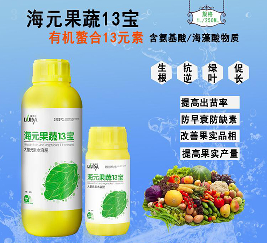 大量元素水溶肥-海元果蔬13寶-豆本行