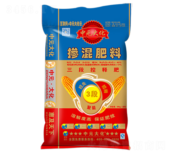 玉米三段控釋肥22-8-10-中元大化-邦農(nóng)肥業(yè)