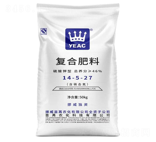 復合肥料14-5-27-苗苒農化