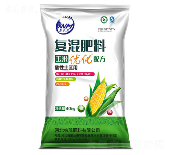 玉米專用復(fù)混肥料25-10-5-鑫農(nóng)茂