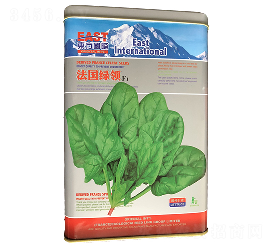 法國綠領(lǐng)（罐裝）-菠菜種子-祥瑞達(dá)