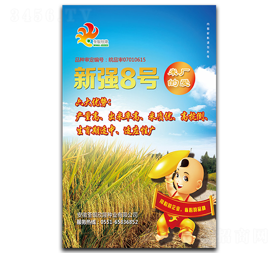 新強(qiáng)8號-水稻種子-荃銀欣隆