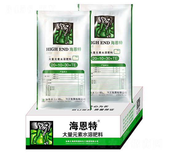 大量元素水溶肥料20-20-20+TE-海恩特-樂農肥業(yè)