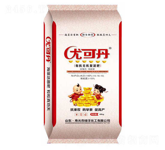 有機(jī)無機(jī)復(fù)混肥14-16-10-尤可丹-綠洋化工