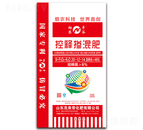 控釋摻混肥20-12-14-煙農豐谷-克來帝