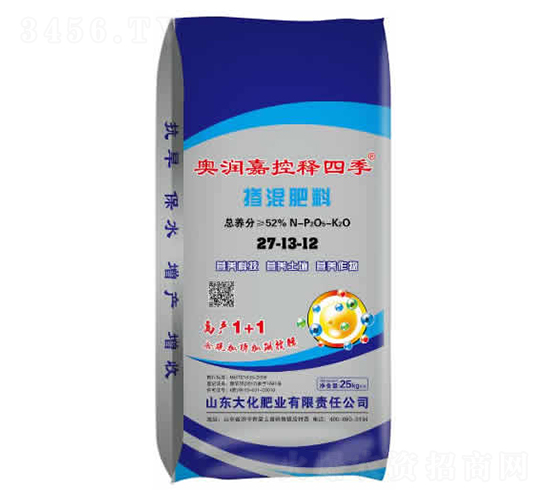 摻混肥料27-13-12-奧潤(rùn)嘉控釋四季-大化