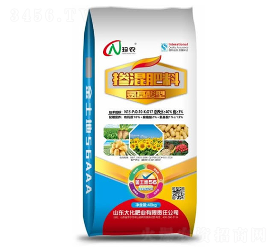 氨基酸型摻混肥料13-10-17-珍農(nóng)-大化