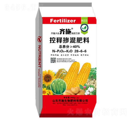 控釋摻混肥料28-6-6-齊施