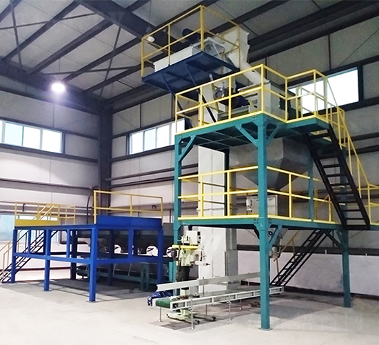 全自動(dòng)摻混肥生產(chǎn)線（10-15t）-路田科技