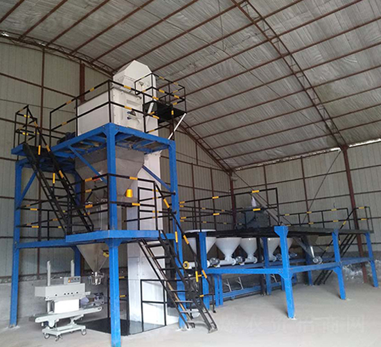 水平式全自動水溶肥生產(chǎn)線-路田科技