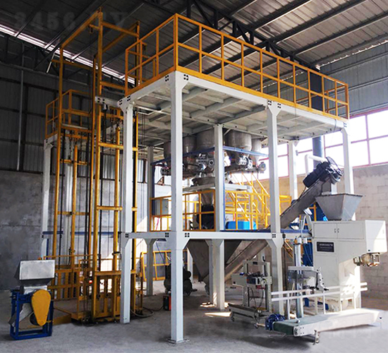 塔式全自動水溶肥生產(chǎn)線-路田科技