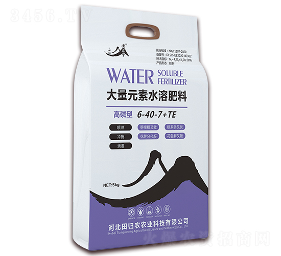 高磷型大量元素水溶肥料6-40-7+TE-黃粱夢(mèng)-田歸農(nóng)