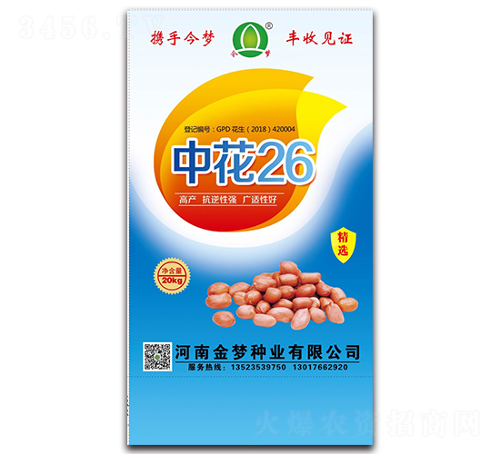 中花26-花生種子-金夢種業(yè)