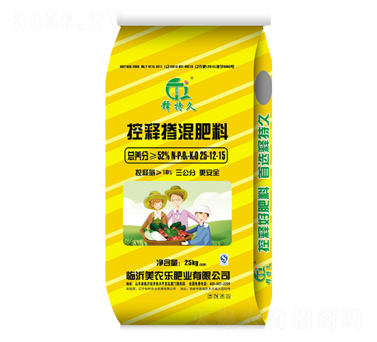 控釋摻混肥料抗燒型25-12-15-釋特久-美農(nóng)樂(lè)
