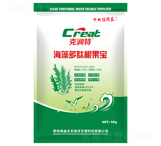海藻多肽根果寶水溶肥-克潤特-海益豐農(nóng)