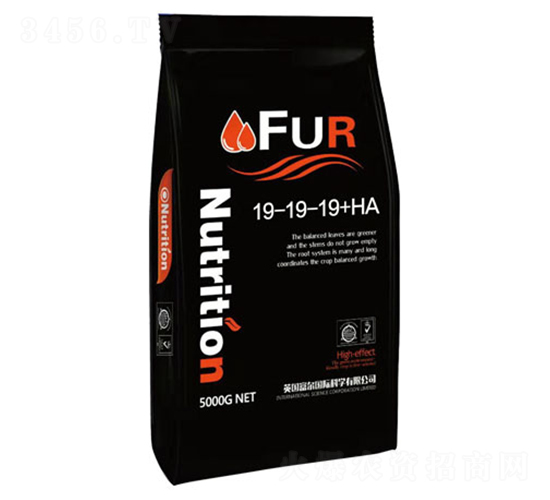 碳酶腐植酸水溶肥料19-19-19+HA-富爾科技