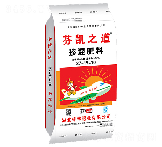 摻混肥料27-15-10-芬凱之道-雄豐肥業(yè)