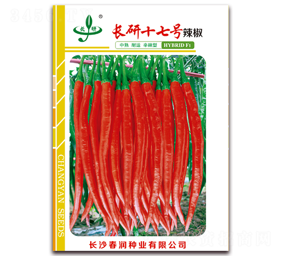 長(zhǎng)研十七號(hào)-辣椒種子-春潤(rùn)種業(yè)