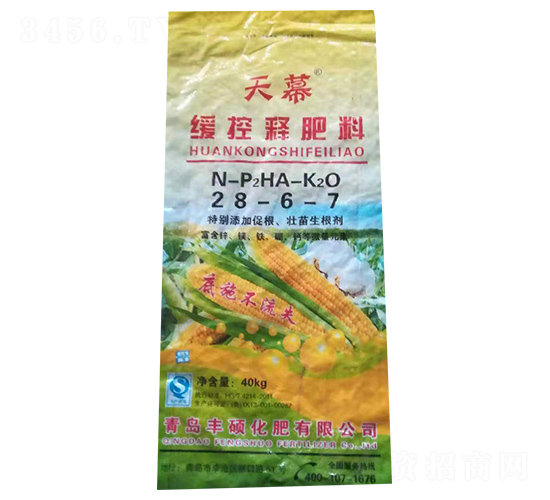 40kg緩控釋肥料28-6-7-天幕-長(zhǎng)河