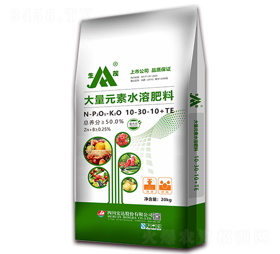 ����Ԫ��ˮ�ܷ���10-30-10+TE-��ï-�Ĵ����_