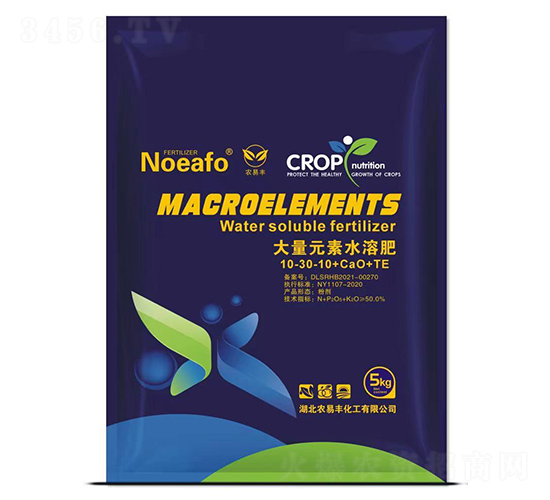 大量元素水溶肥10-30-10+CaO+TE-農(nóng)易豐