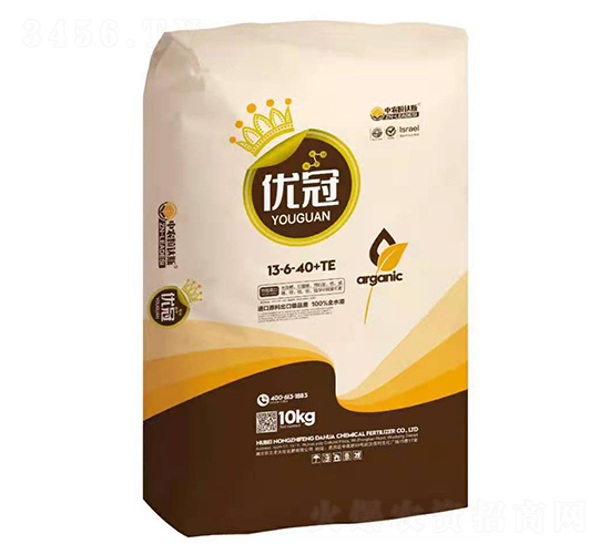 10kg水溶肥料13-6-40+TE-優(yōu)冠-農之豐