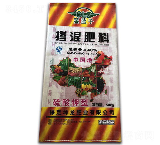 摻混肥料16-16-16-菜藍子-坤龍