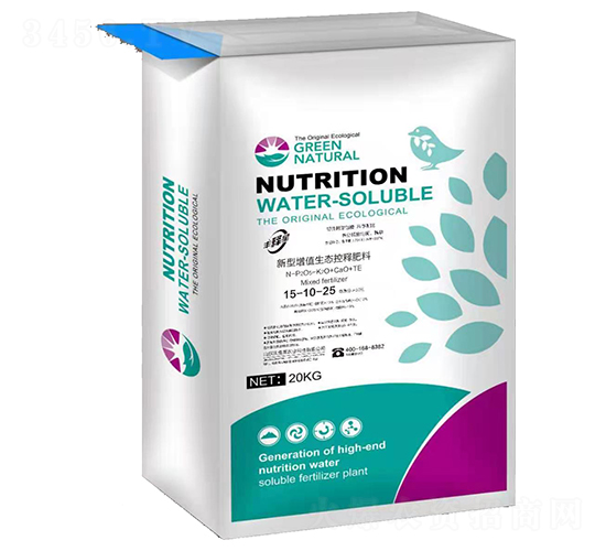 新型增值生態(tài)控釋肥料15-10-25-豐釋星-沃克萊