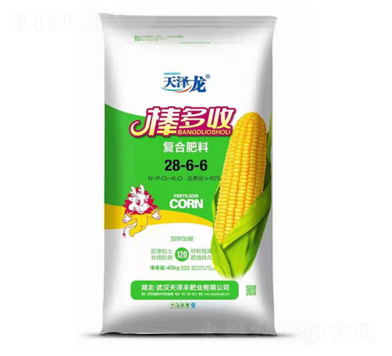 加硼加鋅復(fù)合肥料28-6-6-棒多收-天澤龍