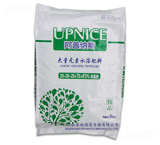 大量元素水溶肥料20-20-20+TE-阿普納斯-地冠富